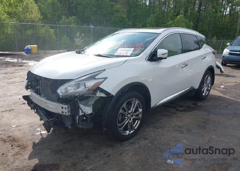 2018 Nissan Murano Platinum из США, поврежденный, VIN 5N1AZ2MH8JN198087